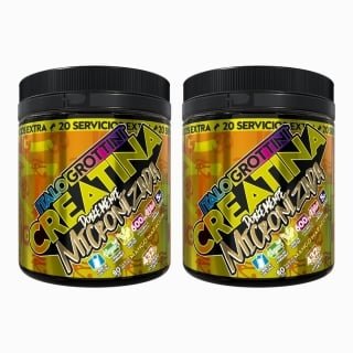 2 CREATINAS MONOHIDRATO ITALO GROTTINI DOBLEMENTE MICRONIZADAS 80 SV C/U MANGO - 1