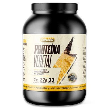 PROTEÍNA GOHARD VEGETAL VAINILLA 60 SV - 1