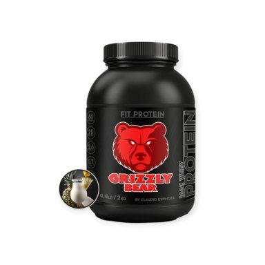 PROTEÍNA GRIZZLY BEAR 2 KG 60 SERVICIOS DULCE DE LECHE - 1