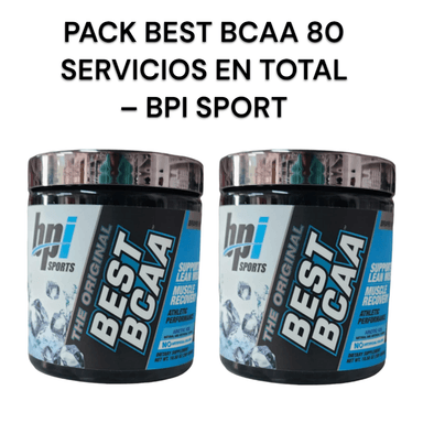 PACK BEST BPI SPORT BCAA 80 SERVICIOS ARCTIC ICE - 1