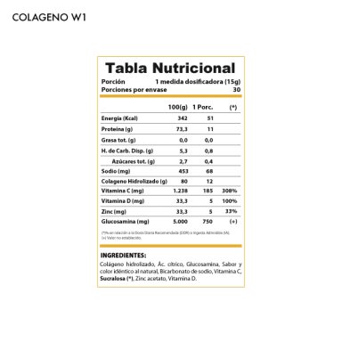 COLÁGENO HIDROLIZADO WINKLER NUTRITION SABOR FRUTOS ROJOS 450 GRS - 2