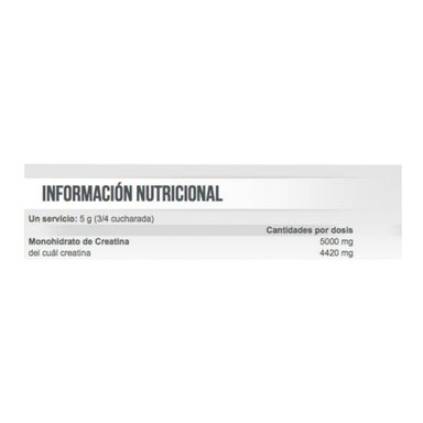SUPLEMENTO ALIMENTICIO SCITEC NUTRITION CREATINA MONOHIDRATO 100 % 300GR 60SV SIN SABOR - 2
