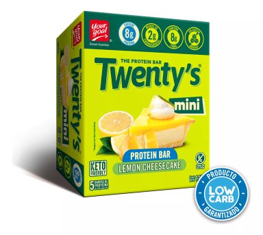 Box 5 Barritas Twenty's Mini LEMON CHEESECAKE - Your Goal - 1