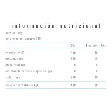 COLAGENO HIDROLIZADO PEPTIDOS 1KILO 100 SV - ALPHA MEDICA - 2