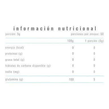 GLUTAMINA ALPHAMEDICA 300GR 60 SERVICIOS - ALPHA MEDICA - 2
