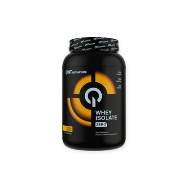 PROTEÍNA QNT METAPURE ISO WHEY ZERO MANGO 908GR - 1
