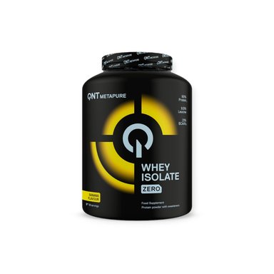 PROTEÍNA QNT METAPURE ISO WHEY ZERO BANANA 2KG - 1