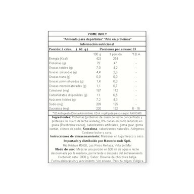 PROTEÍNA QNT PRIME WHEY STRAWBERRY 2KG - 2