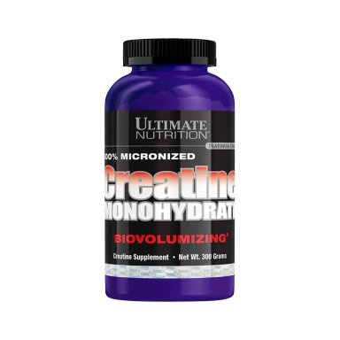 CREATINA ULTIMATE NUTRITION MONOHIDRATADA 300GR 60 SERVICIOS - 1