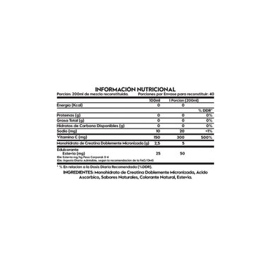 CREATINA MONOHIDRATO MICRONIZADA 220GR 40 SV SANDIA - ITALO GROTTINI - 2