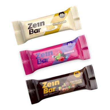 BARRA DE PROTEINA ZEIN BAR TRES LECHES 100GR - ZEIN - 3