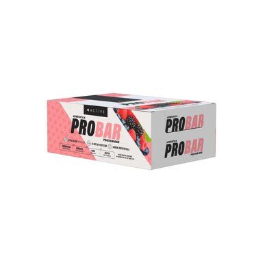 BOX 16 BARRAS PROBAR PROTEIN BAR FRUTOS EN COLOR ROJOS - 4ACTIVE - 1