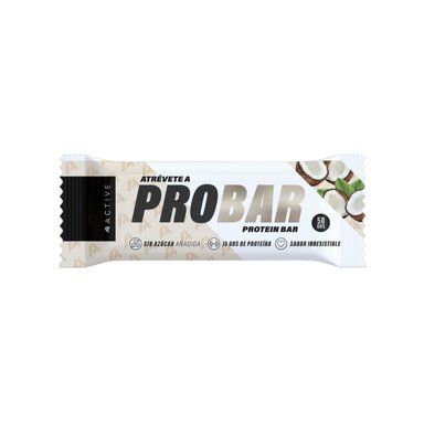 BOX 16 BARRAS PROBAR PROTEIN BAR COCO - 4ACTIVE - 2