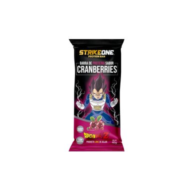 BOX 20 BARRAS DRAGON BALL Z VEGETA / CRANBERRIES- STRIKEONE - 2
