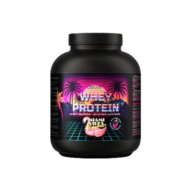PROTEINA 100% WHEY PROTEIN 2000G 66 SV MIAMI VIBES - OSTROVIT - 1