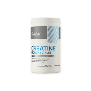 CREATINA MONOHIDRATADA 500GRS GREEN APPLE  - OSTROVIT - 1