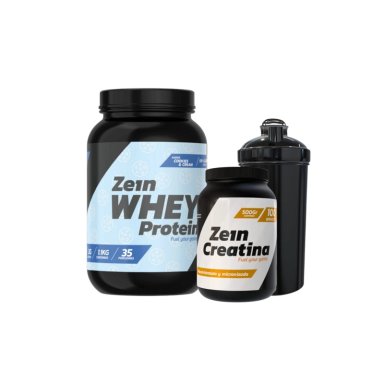 PACK PROTEINA WHEY COOKIES AND CREAM  1.1KG + CREATINA 500GR - ZEIN - 1