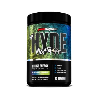 PRE ENTRENO HYDE NIGHTMARE 30 SERVICIOS BLUEBERRY LEMONADE- PROSUPPS - 1