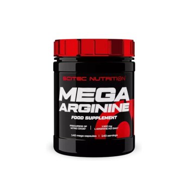 MEGA ARGININA 1.300 MG.) 140 CAPSULAS - SCITEC NUTRITION - 1