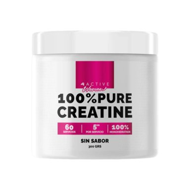 CREATINA MONOHIDRATADA 100% PURA 60 SERVICIOS - 4ACTIVE WOMEN - 1