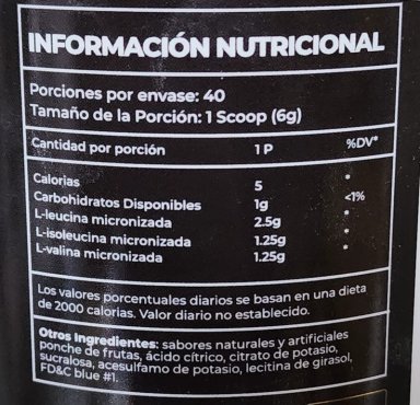 BCAA PRO 2:1:1 40 SERVICIOS MANGO JUICE - GREATLHETE - 2