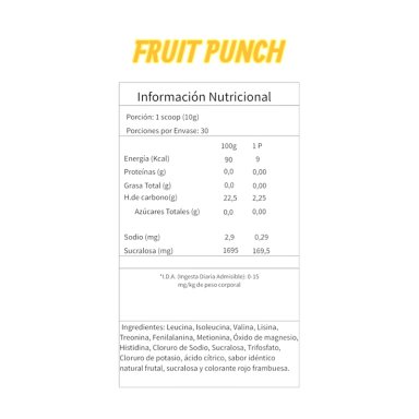EAA+ HYDRATION PRO 30SV FRUIT PUNCH - GREATLHETE - 2