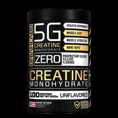 CREATINA MONOHIDRATADA 500GR 100 SERVICIOS - BRIAHLABS - 1
