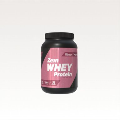 PROTEINA WHEY 1,1KG 35 PORCIONES FRUTILLA - ZEIN - 1