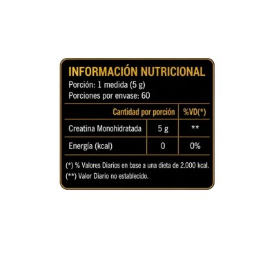 CREATINA MONOHIDRATADA 300GR SIN SABOR - PULSE NUTRITION - 2