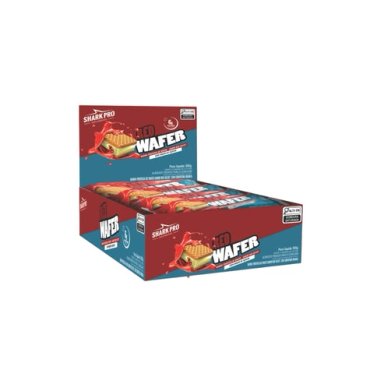 PACK 12 WAFER PROTEICO 25G RED VELVET - SHARK PRO - 1