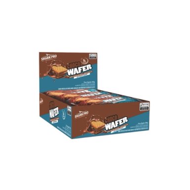 PACK 12 WAFER PROTEICO 25G CHOCOLATE - SHARK PRO - 1
