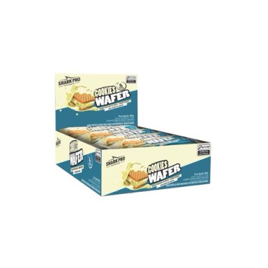 PACK 12 WAFER PROTEICO 25G COOKIES - SHARK PRO - 1