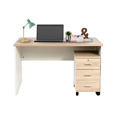 ESCRITORIO DE OFICINA CON CAJONERA VARADERO 120X60 CM - 1