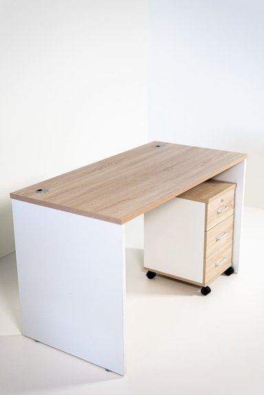 ESCRITORIO DE OFICINA CON CAJONERA VARADERO 120X60 CM - 4