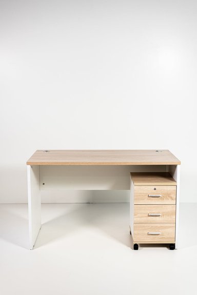 ESCRITORIO DE OFICINA CON CAJONERA VARADERO 120X60 CM - 5
