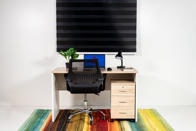 ESCRITORIO DE OFICINA CON CAJONERA VARADERO 120X60 CM - 7