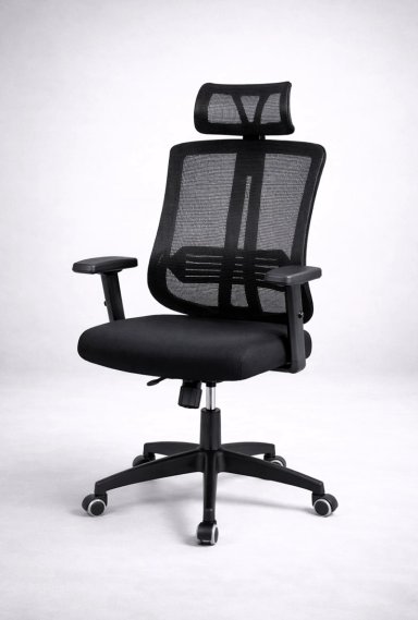 SILLA EJECUTIVA COSAS CASA NEGRO OFICINA PC ESCRITORIO GIRATORIA DOHA - 4