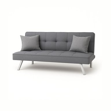 FUTON SOFA CAMA GRECIA GRIS - 5