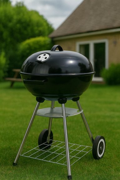 PARRILLA A CARBON ENCINA CON RUEDAS - 3