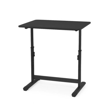 ESCRITORIO CON ALTURA AJUSTABLE 80X60X63-86CM FUNCIONAL BILBAO NEGRO - 5