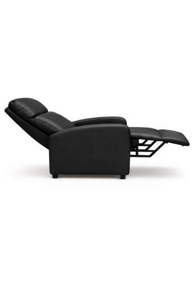 SILLON RECLINABLE BERGER HOLANDA PU NEGRO - 3