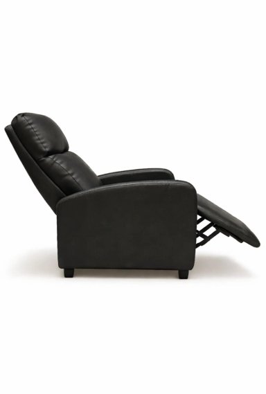 SILLON RECLINABLE BERGER HOLANDA PU NEGRO - 5