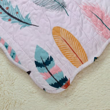QUILT SHERPA PLUMAS 2 PLAZAS ESTAMPADO - 3