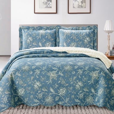 QUILT SHERPA KING BABILONIA ESTAMPADO - 5