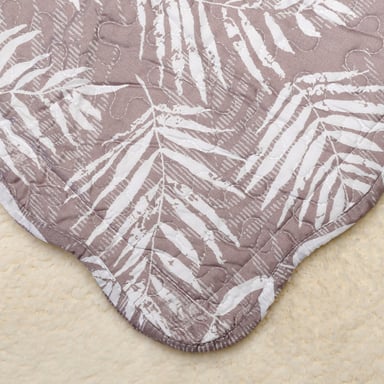 QUILT SHERPA SUPERKING HELECHOS CRUDO ESTAMPADO - 3