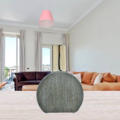 JARRON DECORATIVO ALHAMBRA CIRCULAR GOLD - 2