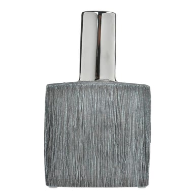 JARRON DECORATIVO ALHAMBRA RECTO SILVER | GRIS_KENIA - 1