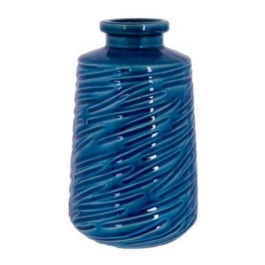 JARRON DECORATIVO MALTA BLUE | INDIGO - 1