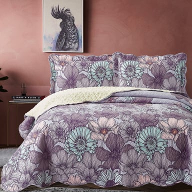 QUILT SHERPA AMBROSIA KING ESTAMPADO - 6