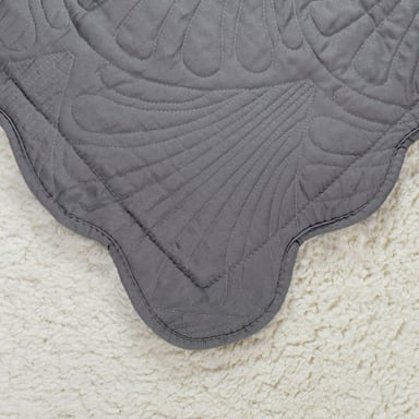 QUILT SHERPA PARIS LISO GRIS SUPERKING - 3